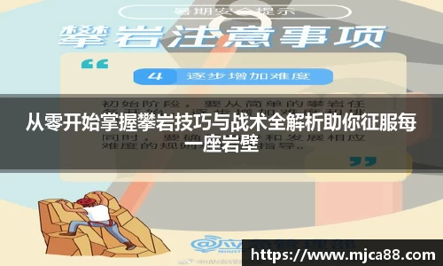 从零开始掌握攀岩技巧与战术全解析助你征服每一座岩壁