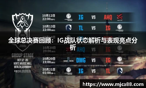全球总决赛回顾：IG战队状态解析与表现亮点分析